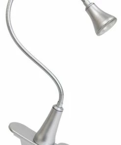 Cheapest 🎁 Simple Designs 1W LED Gooseneck Clip Light Desk Lamp ✨