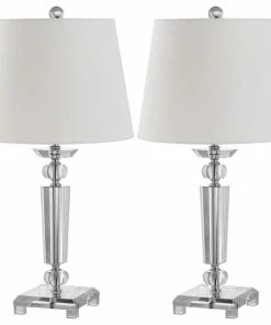 Wholesale ✔️ Safavieh Imogene Crystal Table Lamps, 24"H, Set Of 2 ✔️