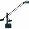 Cheapest 🌟 Lite Source Inc. Halotech 1 Light Desk Lamp, Black 🧨
