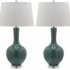 Best Sale ๐ Safavieh Blanche Gourd Lamps, Teal, 32"H, Set Of 2 โจ 2 Best Sale ๐ Safavieh Blanche Gourd Lamps, Teal, 32"H, Set Of 2 โจ -Adesso Sales Store home design 27