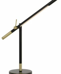 Cheapest 😍 Cal Lighting Virton Metal Led 3K Adjustable Desk Lamp BO-2843DK 👍