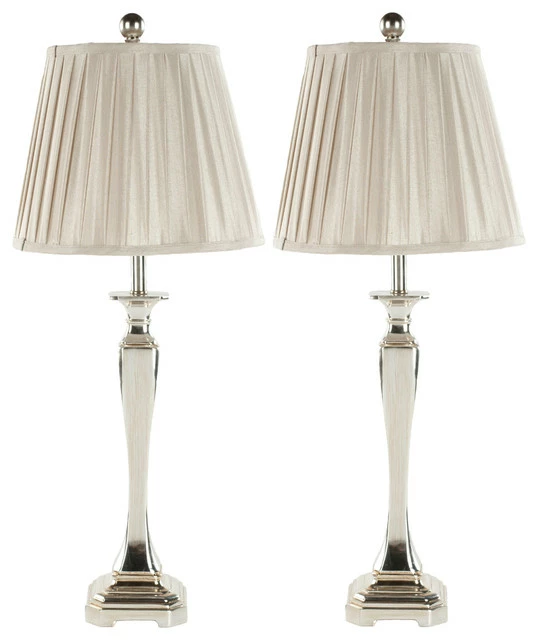 Flash Sale ๐ Safavieh Athena Table Lamps, Set Of 2, Silver ๐ฅฐ 3 Flash Sale ๐ Safavieh Athena Table Lamps, Set Of 2, Silver ๐ฅฐ