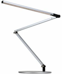 Top 10 🧨 Koncept Inc. Z-Bar Desk Lamp With Base, Warm Light, Silver 😀