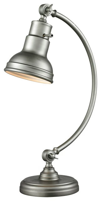New ๐ Z-LIte Ramsay Collection 1 Light Table Lamp In Burnished Silver Finish โ๏ธ 3 New ๐ Z-LIte Ramsay Collection 1 Light Table Lamp In Burnished Silver Finish โ๏ธ