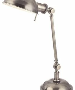 Deals 👏 Hudson Valley Lighting Hudson Valley L433-AS Girard Table Lamp, Aged Silver 1-Light 🛒