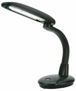 Deals 🔥 SPT Appliance Inc. Easyeye Energy Saving Desk Lamp With Ionizer - Grey (2-Tube) 🥰