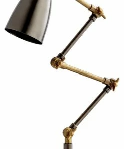 Outlet 🌟 Cyan Design 07028 Angleton Desk Lamp In Bronze And Black Finish 🛒